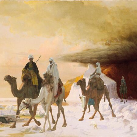 Kunstdruck „Arctic Desert“ von Utopiness – abstraktes Kunstmotiv und Design